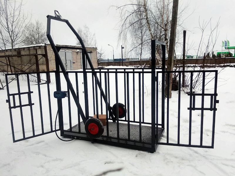 Передвижные весы для КРС "Классик"