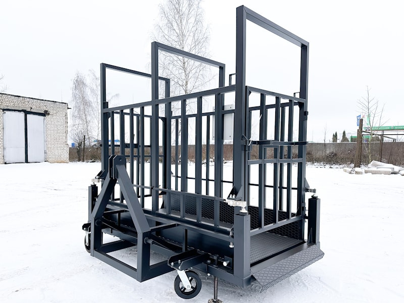 Весы для животных мобильные Фермер с подвеской на трактор